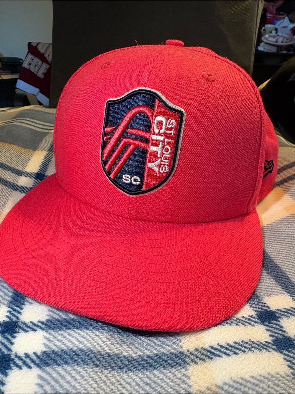 New Era Red St. Louis City SC Logo Cap